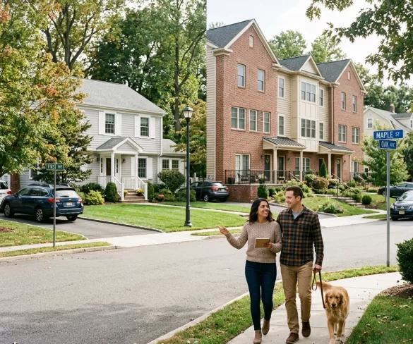 Single-Family Home vs. Townhome: Which Is Better For Your First NJ Move?